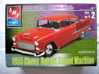 Amt 1955 Chevy Bel Air Street Machine,  1/25 Scale Model 31931