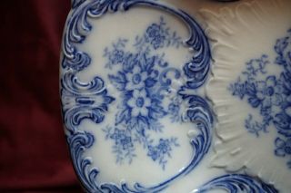 Antique F.  A.  Mehlem BONN Large Porcelain Bowl MEISSEN 1881 3