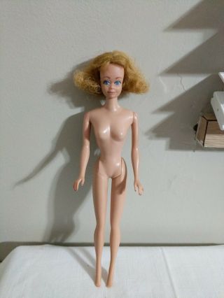 Vintage Barbie Midge With Freckles & Nail Polish 1960 