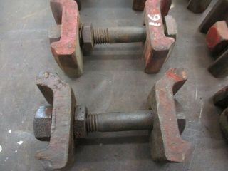 IH Farmall M H MTA Set Of 6 Rear Wheel Bolts & Clamps Wedges Antique Tractor 16 4