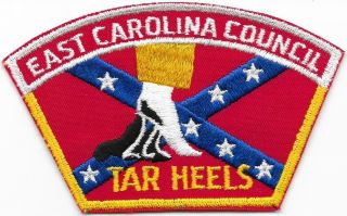 East Carolina Council T7 Red Tone Back Csp Sap Croatan Lodge 117 Boy Scouts Bsa