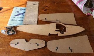 Antique Comet Model Airplane Kit " Air - O - Trainer "