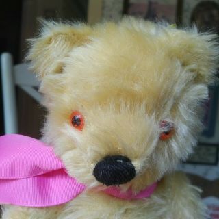 Antique Vintage 1940s Chad Valley Chiltern Teddy Bear England Uk 11in Vgc