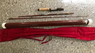 Vintage Fenwick Lunker Stick Casting Rod Plc60 2 Piece Casting Rod And Tube