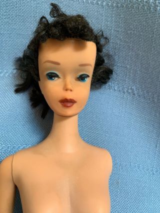 Vintage Mattel Barbie Doll 4 Ponytail or restore cut hair missing arm 2