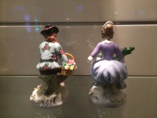 volkstedt dresden german sitzendorf couple figurine figure porcelain rare find 4