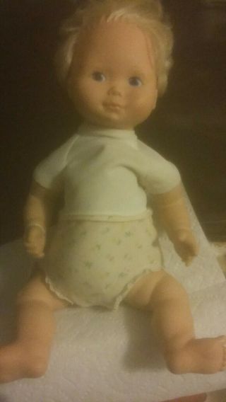 Vintage Fisher Price My Baby Beth Doll 18 " 1977