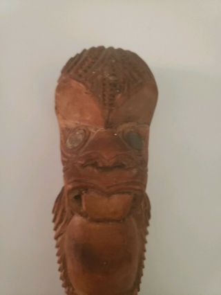 Vintage Antique Tribal Wood Carving 7 Inches Tall 2