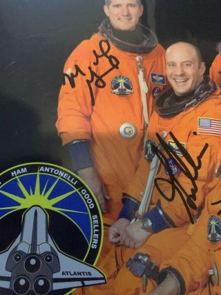 Signed Crew Of Space Shuttle Mission STS - 132 2