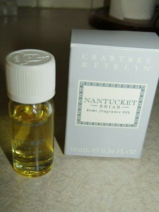 Crabtree & Evelyn Nantucket Briar Home Fragrance Oil Discontinued 90 Full