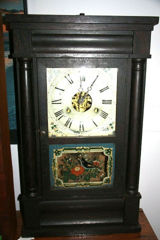 Antique Mantel Clock - Seth Thomas,  Ogee Weight Driven