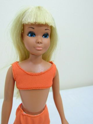 Vtg Malibu Skipper Doll Barbie 