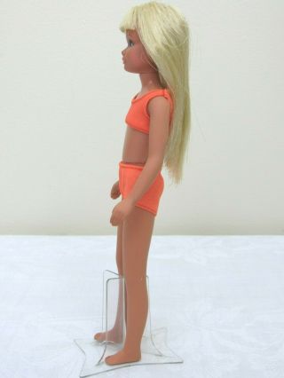 Vtg Malibu SKIPPER Doll Barbie ' s Little Sister ORIG Swimsuit 5