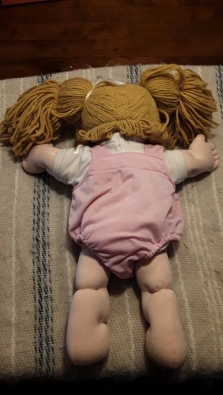 Cabbage Patch Kids 25th Anniversary Doll Dimples Blonde Hair Blue Eyes