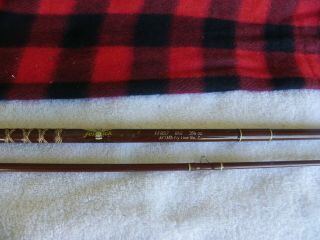 Vintage Fenwick Ff857 Fly Fishing Rod And Case,  8 1/2 Ft