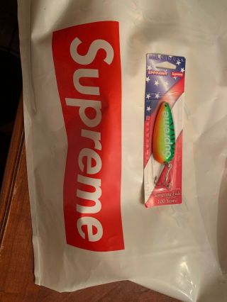 Supreme Fishing Lure “fire Tiger.  ” In Hand Ready To Ship