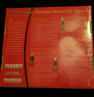 Rhodes Furniture Miracle Guard Premium Wood Care System 2
