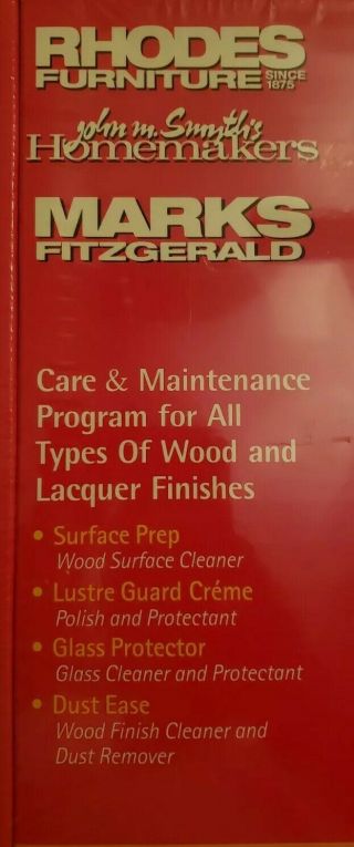 Rhodes Furniture Miracle Guard Premium Wood Care System 3