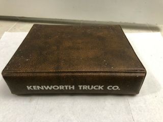 Vintage KENWORTH Sales Engineering Data Book Binder Semi Truck 2