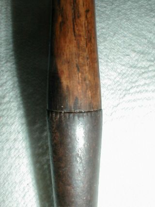 ANTIQUE VINTAGE OLD SCOTTISH ANDERSON SF HICKORY WOOD WOODEN SHAFT GOLF CLUB 5