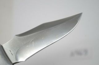 Vintage SOG Stingray Seki Japan Black Pocket Knife Fine Edge Tomcat Folding 3