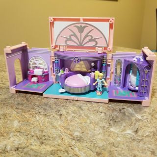 Vintage Polly Pocket Bedroom With Doll
