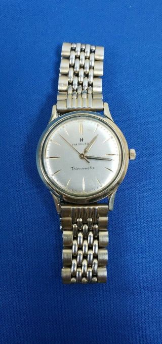 Vintage Hamilton Thin O Matic Mens Watch Wristwatch Cal.  620 Automatic