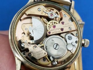 Vintage Hamilton Thin O Matic Mens Watch Wristwatch Cal.  620 Automatic 8