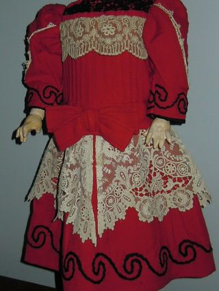 A Dress For Your Antique Dolls German Or French.