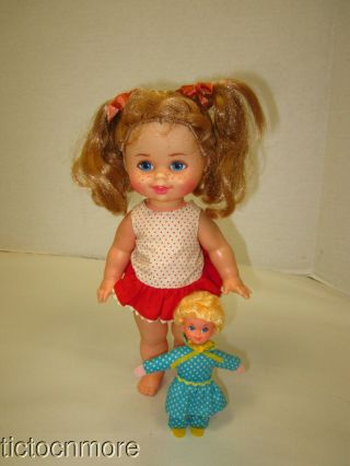 Vintage Mattel Family Affair Tvs Buffy & Mrs Beasley Doll Set
