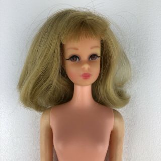 Vintage 1960’s Barbie Blonde Francie Doll TNT Bend Legs Lashes Japan 2