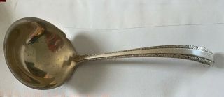 Towle Candlelight Sterling Silver Gravy Ladle - 6 3/4” - Pat.  1934 - No Monogram