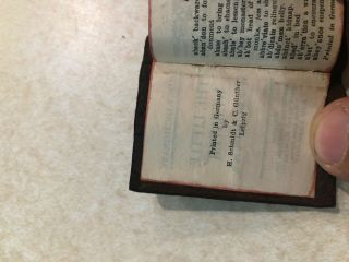 Antique The Little Webster Miniature Dictionary 18000 Words Gerh Jacob Ph.  D 4