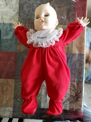 Vintage Gerber Baby Doll 21 Inch Bedtime Model 59121q 1991.