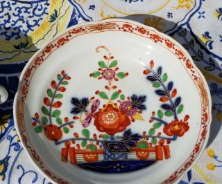 Antique Meissen Porcelain Teapot Floral decoration gold accents 3