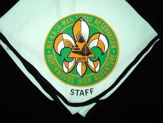 Boy Scout Ma Ka Ja Wan 1975 Staff N/c N.  E.  Illinois Cncl