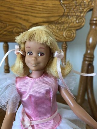 Vintage Barbie Scooter Doll - Straight Legs Blond -
