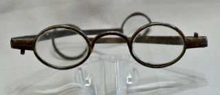 18th Century Revolutionary War Period Spectacles With Large Loops,  Made Of Iron