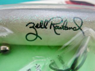VINTAGE HEDDON ZELL ROWLAND AUTOGRAPHED PRO ZARA SPOOK - UNFISHED IN PACKAGE 5