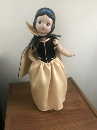 Knickerbocker Disney Snow White Doll Vintage Composition Doll