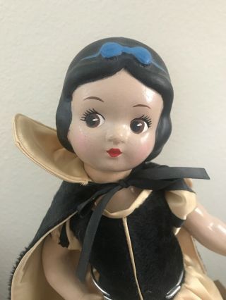 Knickerbocker Disney Snow White Doll Vintage Composition Doll 2
