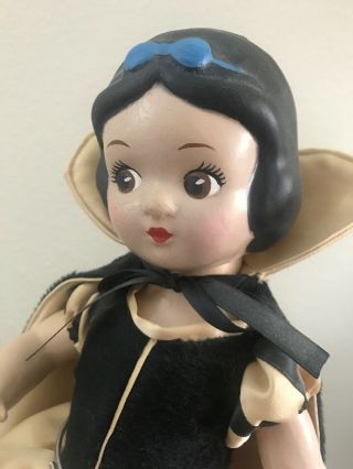 Knickerbocker Disney Snow White Doll Vintage Composition Doll 7