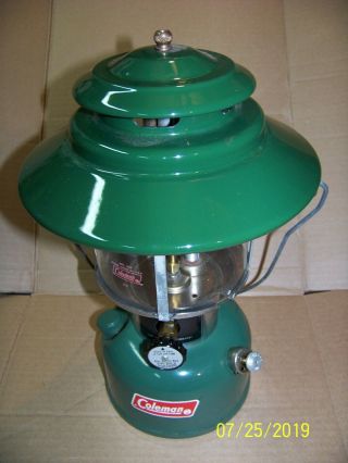 Vintage Coleman 228h Lantern Dated 2/74 Made In U.  S.  A.  -