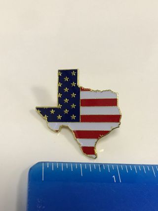 Texas State Lapel Pin Tx Us Flag American Usa Patriot Politics 2 Pins