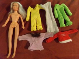 Vintage Hasbro Farrah Fawcett Charlies Angels Doll With Clothes