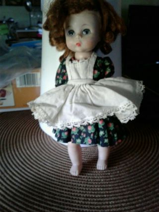 Vintage Madame Alexander Kins Doll.  Tagged Dress.