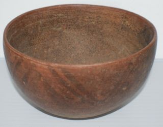 Pre - Columbian Geometric Decorated Clay Pottery Bowl Meso - American Anisazi?
