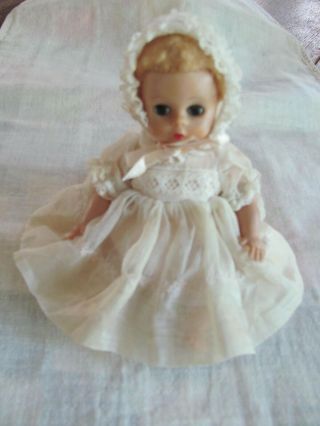 Vintage Madame Alexander Little Genius Drink And Wet Doll 7 " Tagged Outfit
