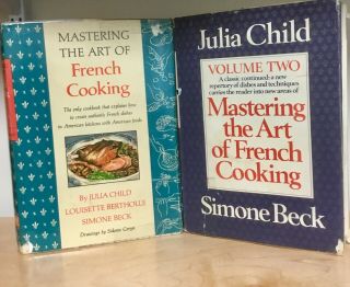 Mastering The Art Of French Cooking,  Vol.  1 & 2,  By Julia Child