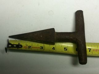 Antique Hand Wrought Or Forged Blacksmith Or Farmers Stump Anvil